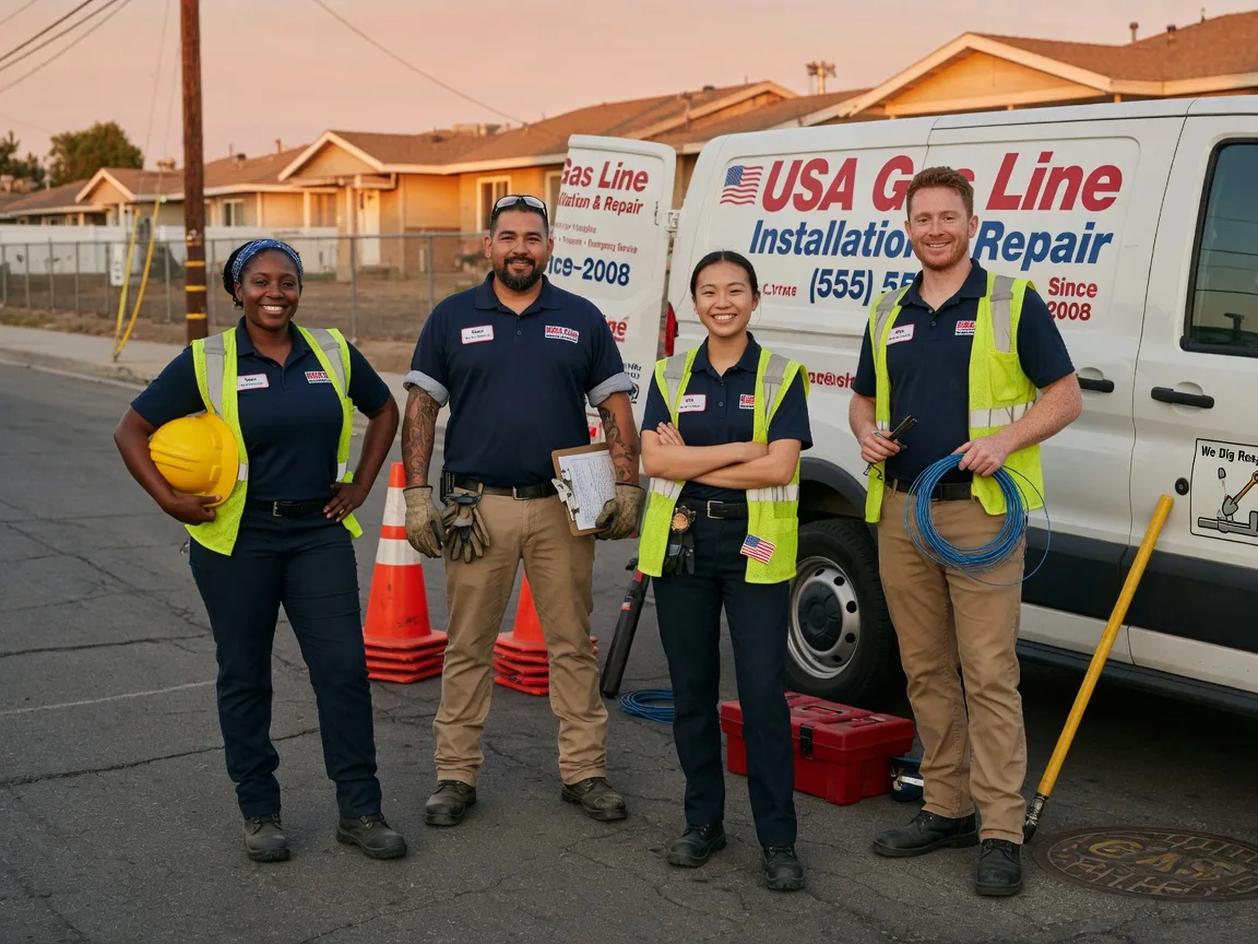 Gas Line Installation company in Sandborn, IN